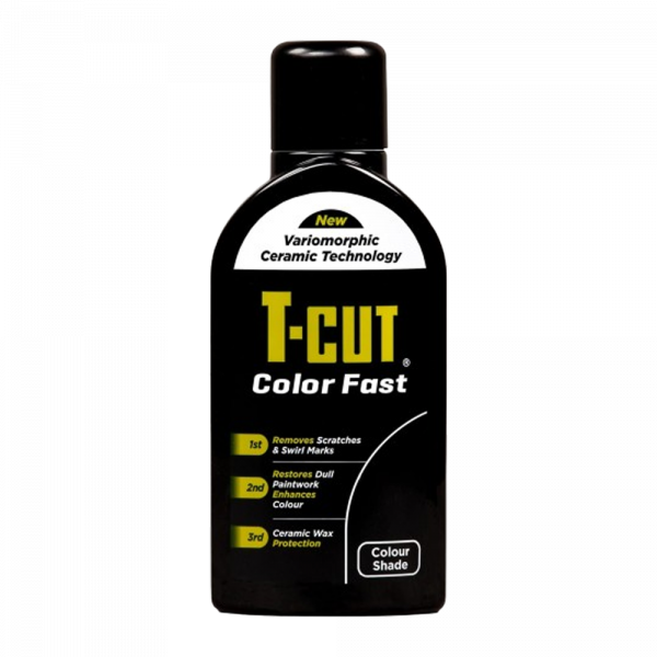 T-Cut Colour Fast 3-in-1 Paintwork Renovator, Black, 500ml
