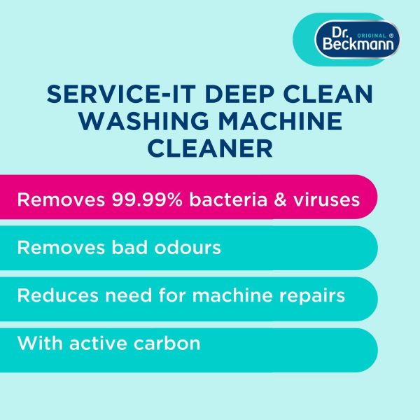 Dr. Beckmann Service-it Deep Clean Washing Machine Cleaner - Image 3