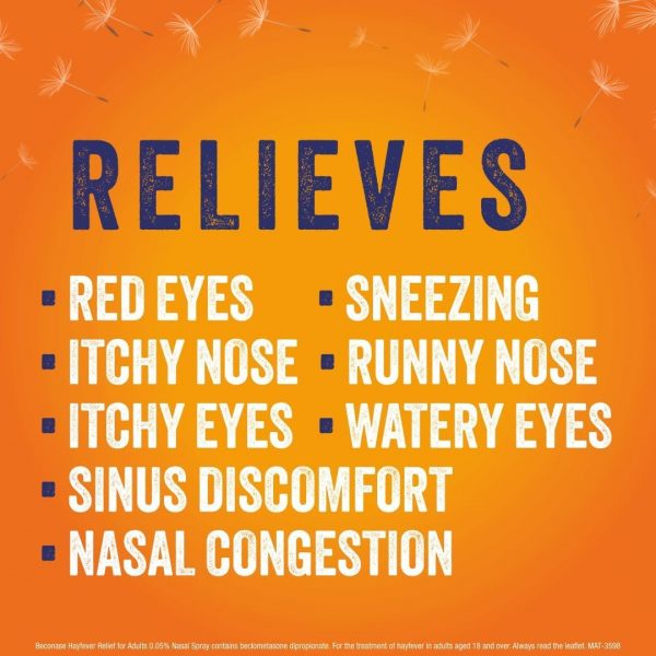 Beconase 8 in 1 Hayfever Relief Nasal Spray (100 Spray Bottle) - Image 3