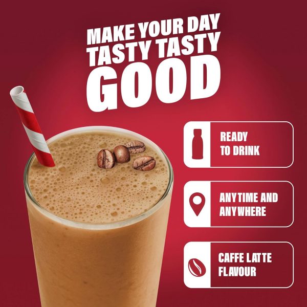 SlimFast Ready To Drink Cafe Latte Shake, 6 x 325ml - Image 2