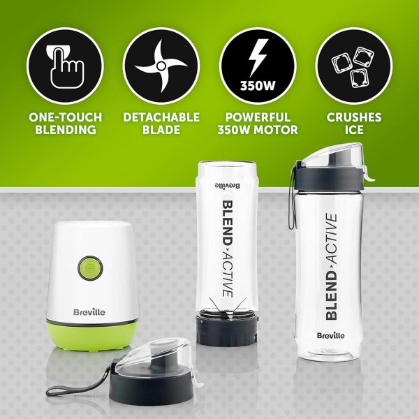 Breville Blend Active Personal Blender & Smoothie Maker | 350W - Image 3
