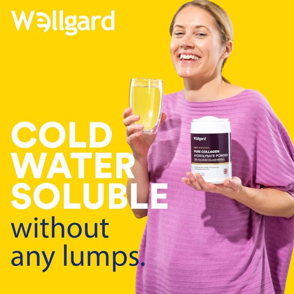 Collagen Powder, Gold Standard Bovine Collagen Peptides Powder by Wellgard - Image 3