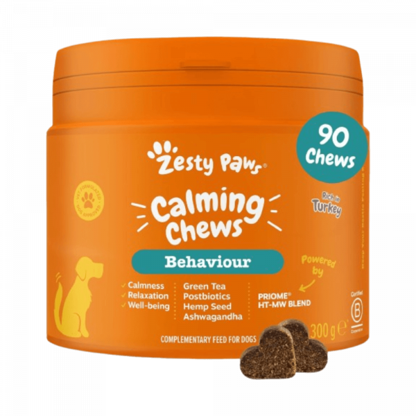 Zesty Paws Calming Dog Treats | Calming Treats for Dogs |Supports Relaxation