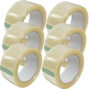 CLEAR STRONG PARCEL PACKING TAPE CARTON SEALING 48MM X 66M CELLOTAPE PACKAGING