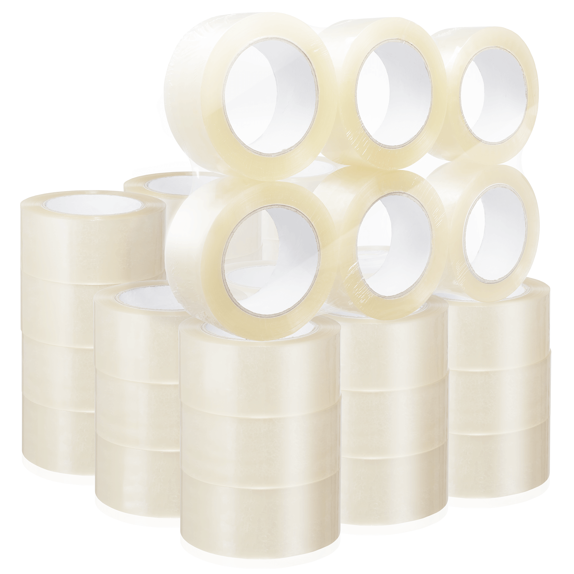 CLEAR PACKING TAPE PARCEL STRONG 48MM X 66M BOX SEALING SELLOTAPE PACKAGING