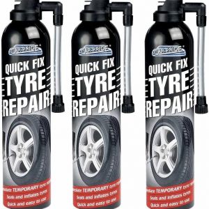 PUNCTURE REPAIR KIT QUICK FIX CAR EMERGENCY TEMPORARY INFLATE FLAT TYRE 300ML