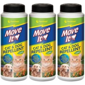 Pestshield Move It Cat & Dog Garden Repellent 240g x 3